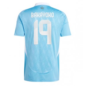 Fotbalové Dres Belgie Johan Bakayoko #19 Venkovní Oblečení ME 2024 Krátký Rukáv